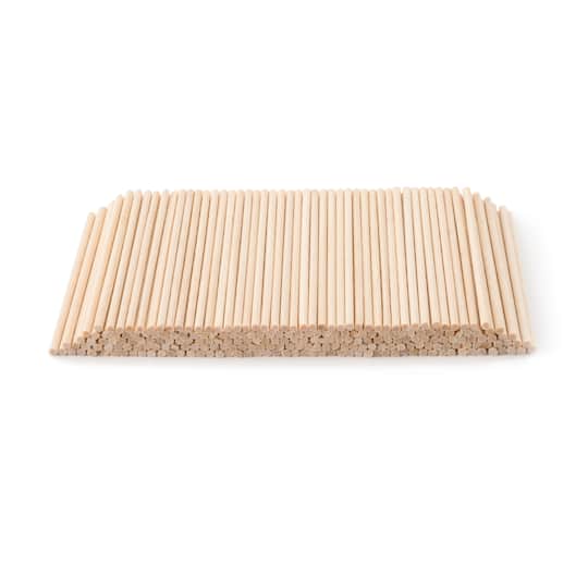 12 Packs: 250 ct. (3,000 total) 2.5&#x22; Wooden Dowels by Creatology&#x2122;